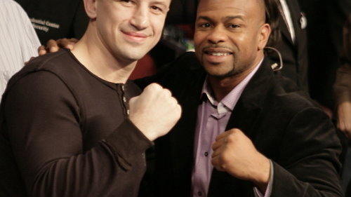 Tomasz Adamek i Roy Jones Jr.