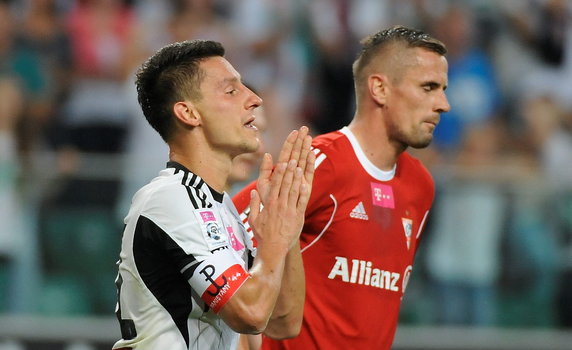 PIŁKARSKA EKSTRAKLASA LEGIA KONTRA GÓRNIK ZABRZE (Arkadiusz Piech)