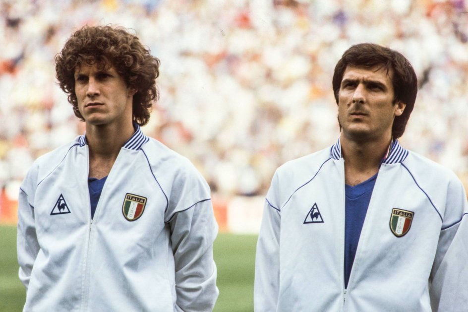 Gaetano Scirea i Fulvio Collovati na mundialu w 1982 r.