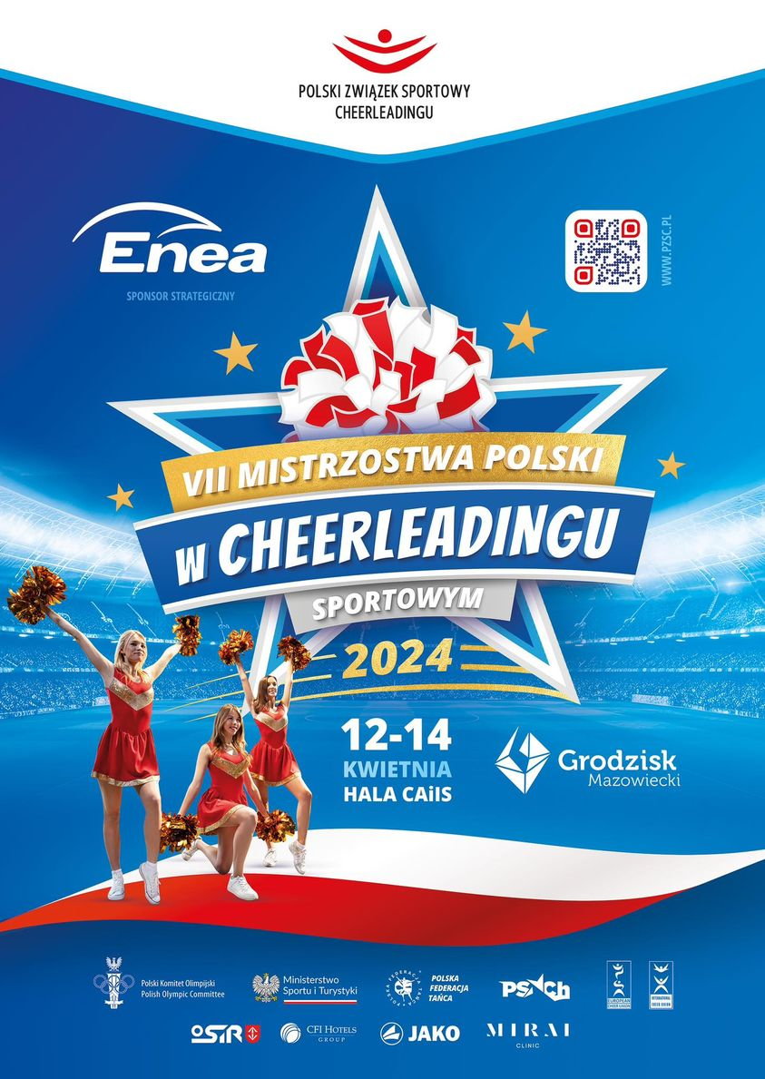 Zapowiedź mistrzostw Polski w Cheerleadingu Sportowym