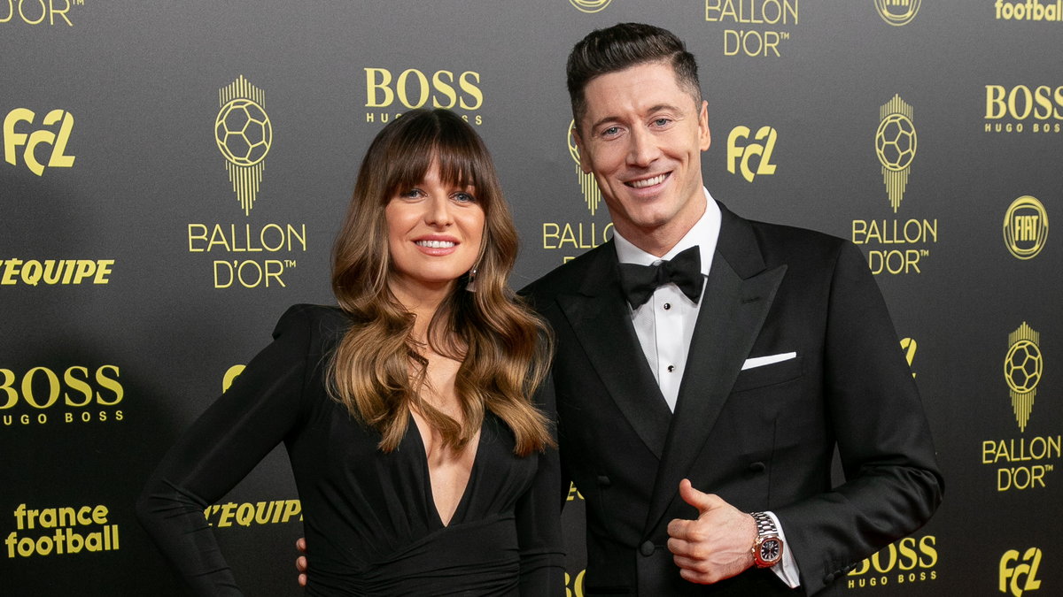 Robert Lewandowski i Anna Lewandowska