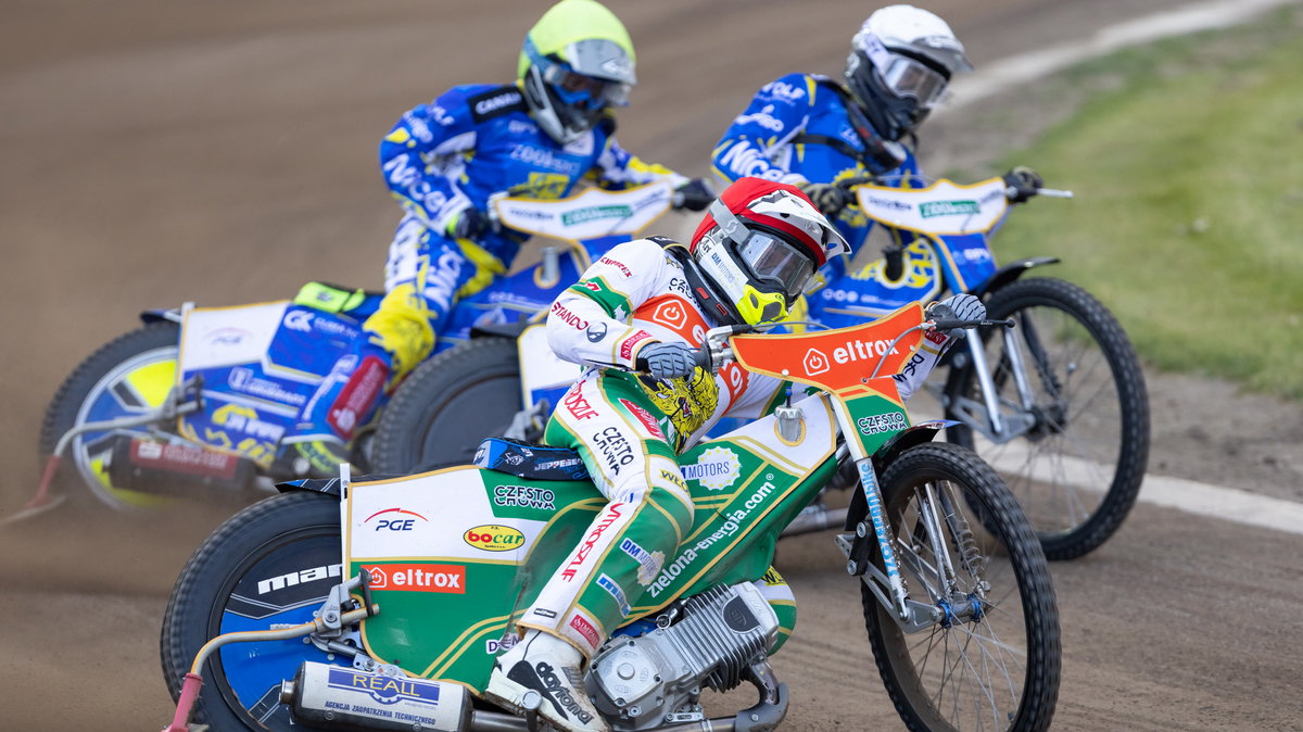 2021.05.28 Czestochowa Zuzel Speedway 2021 PGE Ekstraliga Zuzlowa 2021 Eltrox Wlokniarz Czestochowa - ZOOleszcz DPV Logistic GKM Grudziadz N/z Jonas Jeppesen, Kenneth Bjerre, Denis Zielinski Foto Marcin Karczewski / PressFocus 2021.05.28 Speedway 2021 PGE Ekstraliga Zuzlowa 2021 Eltrox Wlokniarz Czestochowa - ZOOleszcz DPV Logistic GKM Grudziadz N/z Jonas Jeppesen, Kenneth Bjerre, Denis Zielinski Foto Marcin Karczewski / PressFocus