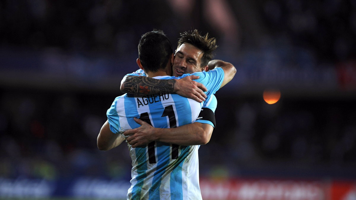  Sergio Aguero i Lionel Messi