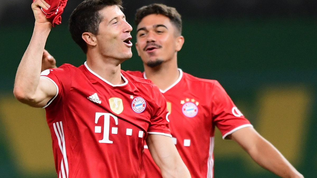 Robert Lewandowski po meczu z Bayerem Leverkusen