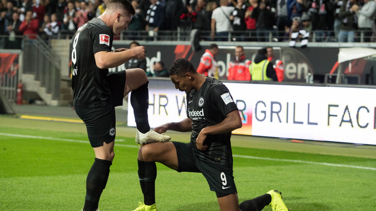 Luka Jović i Sebastien Haller