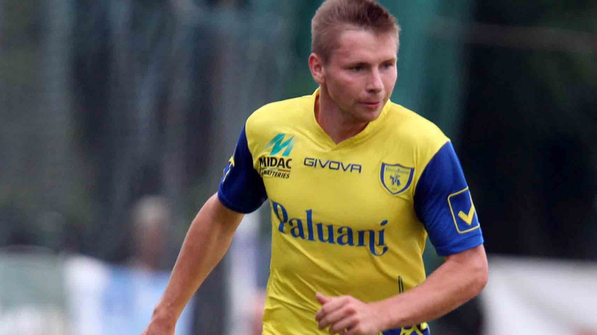 Tomasz Kupisz w barwach Chievo Werona