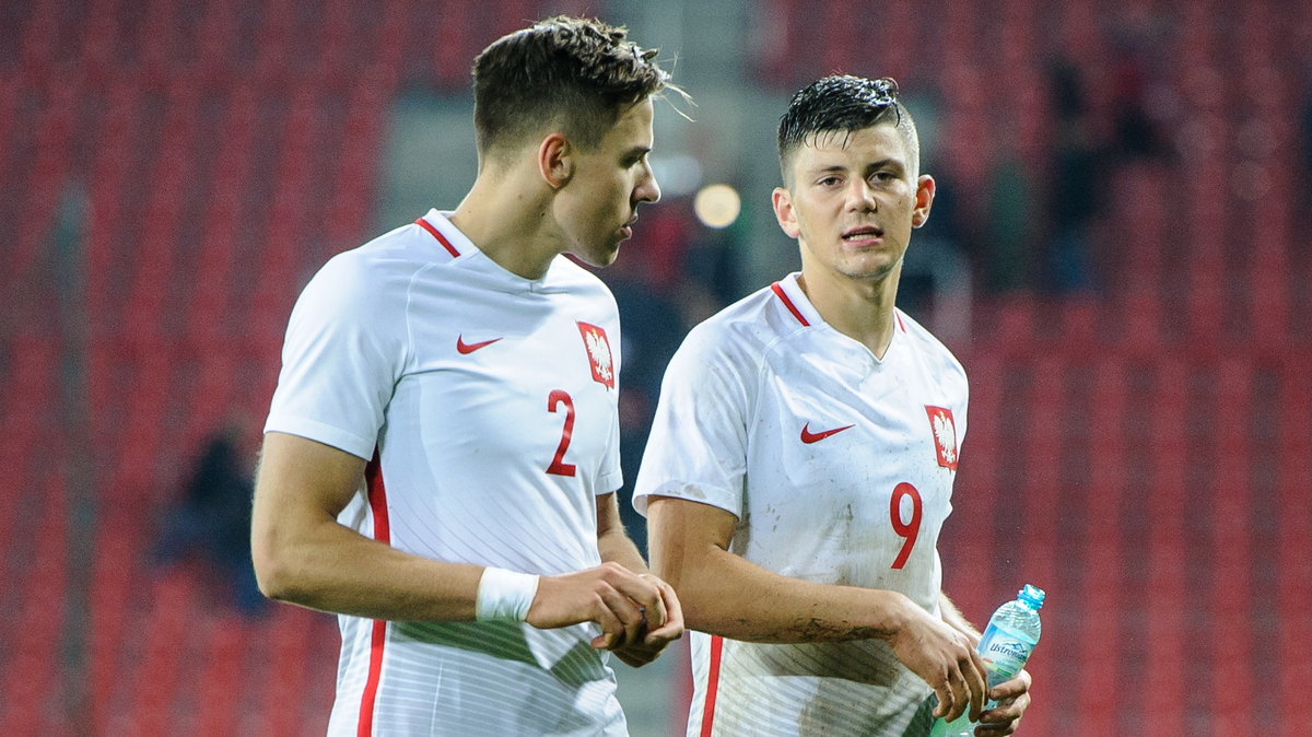 Jan Bednarek i Dawid Kownacki