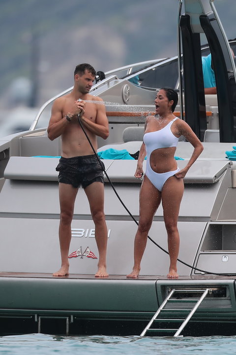 Grigor Dimitrow i Nicole Scherzinger na wakacjach