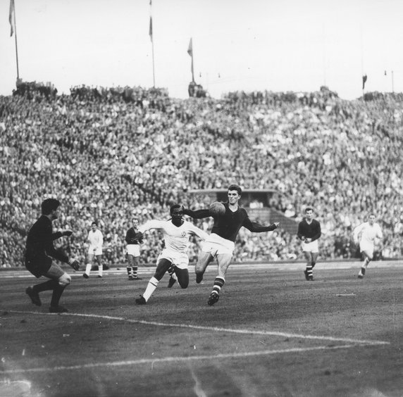 Górnik Zabrze - Austria Wiedeń (1963)