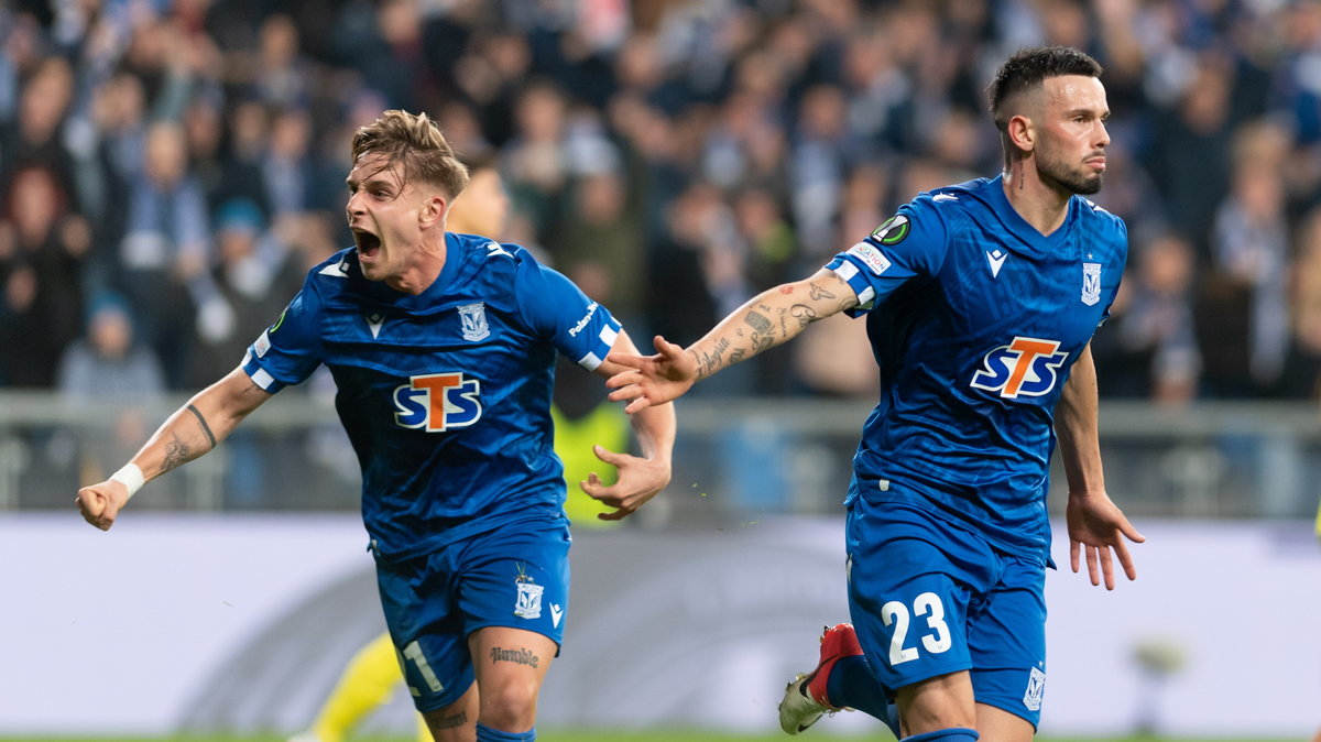 Lech Poznań - Villarreal CF. Wielkie święto w Poznaniu! Lech zdemolował  Hiszpanów i wywalczył awans, LKE - Przegląd Sportowy