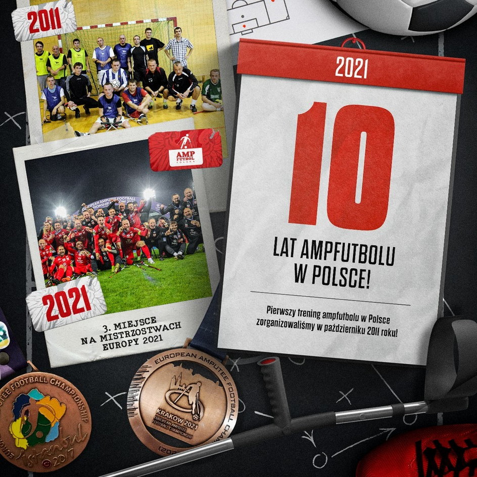 10 lat ampfutbolu w Polsce!