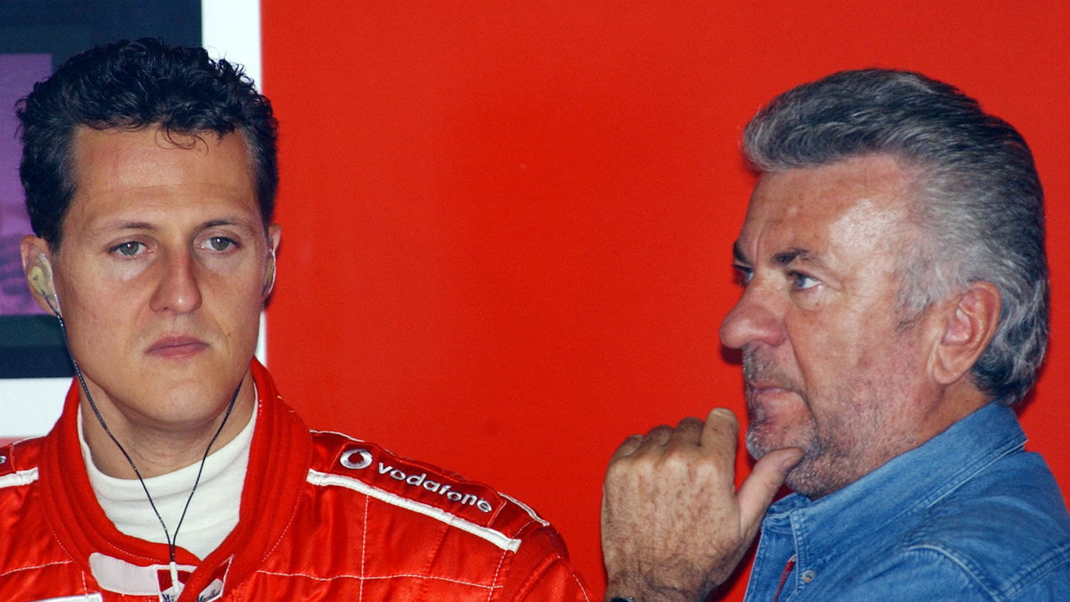 Michael Schumacher, Willi Weber (zdjęcie z 2002 r.)