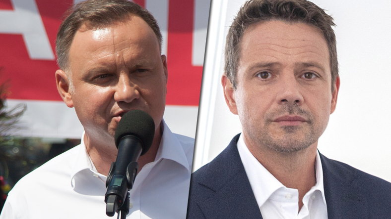 Andrzej Duda i Rafał Trzaskowski