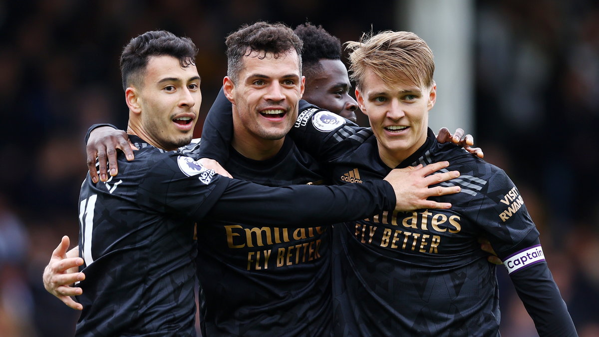 Gabriel Martinelli, Granit Xhaka i Martin Odegaard