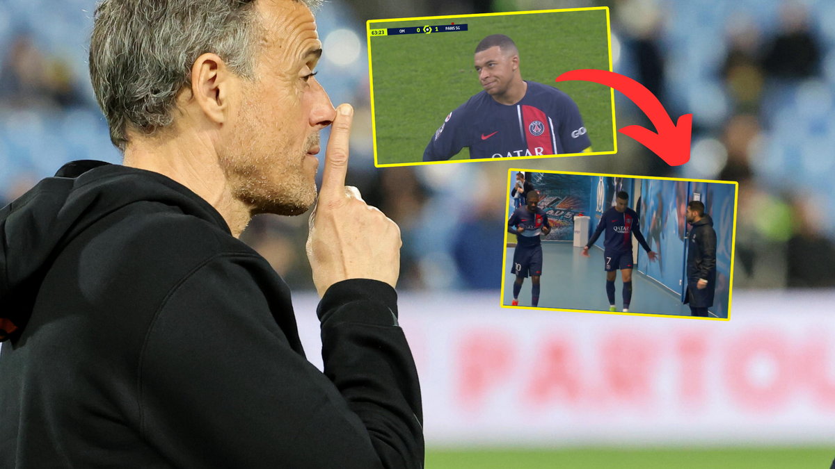 Luis Enrique i Kylian Mbappe