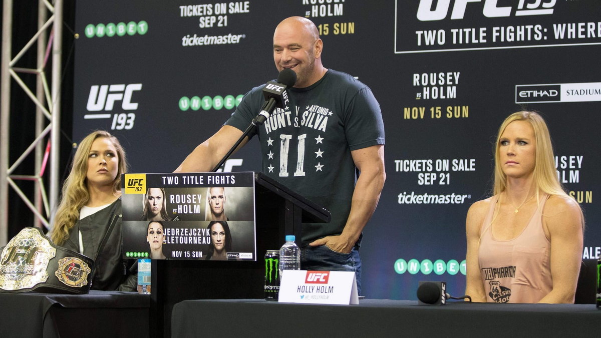 Dana White: będzie rewanżowa walka Rousey - Holm