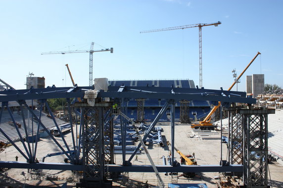 Euro 2012 Budowa Stadionu Miejskiego w Poznaniu (fot. Piotr Błoński)