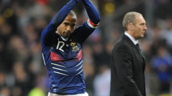 Thierry Henry po zakończeniu meczu z Irlandczykami