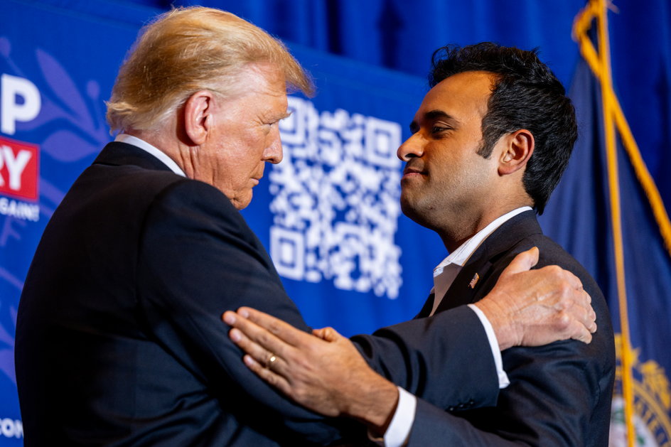 Donald Trump i Vivek Ramaswamy