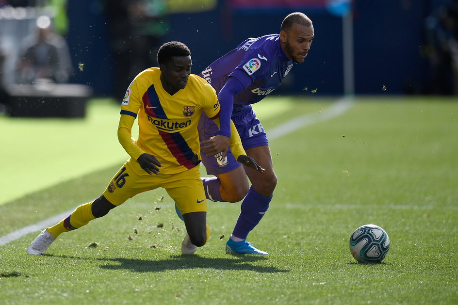 Martin Braithwaite i Moussa Wague