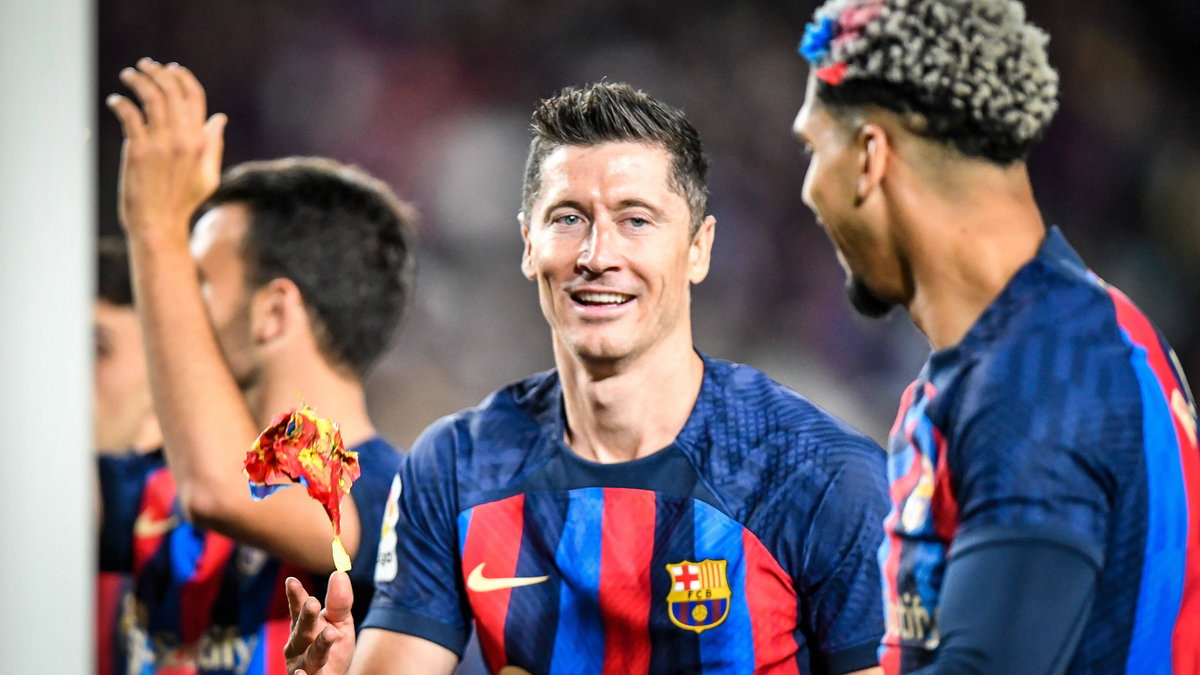 Robert Lewandowski w barwach FC Barcelona