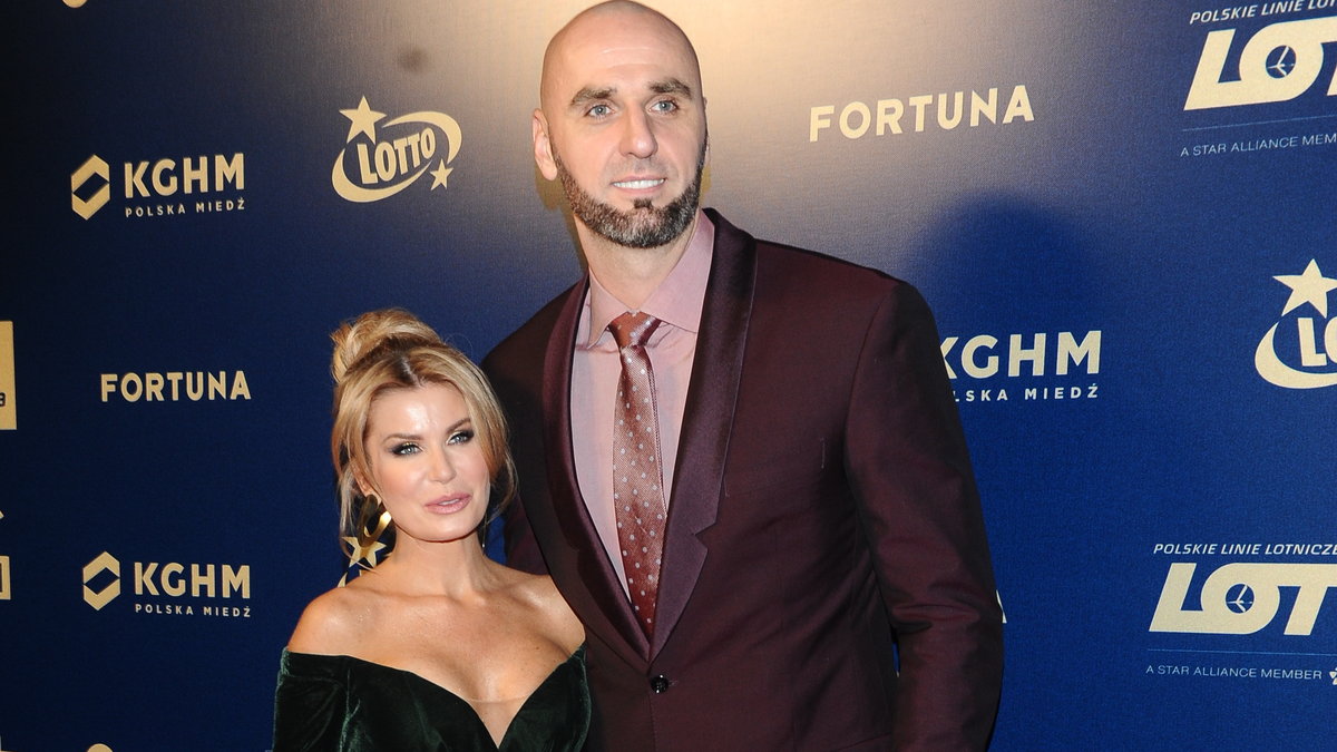 Marcin Gortat i Żaneta Stanisławska