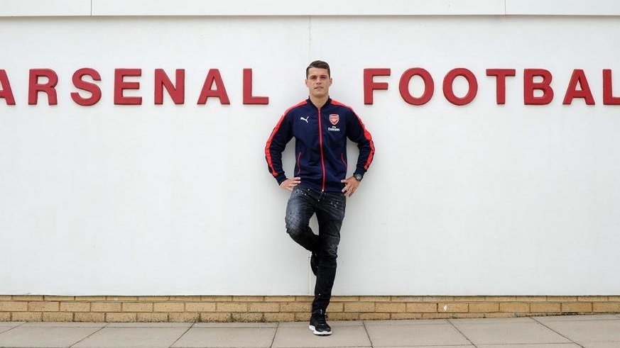 Granit Xhaka w Arsenalu 