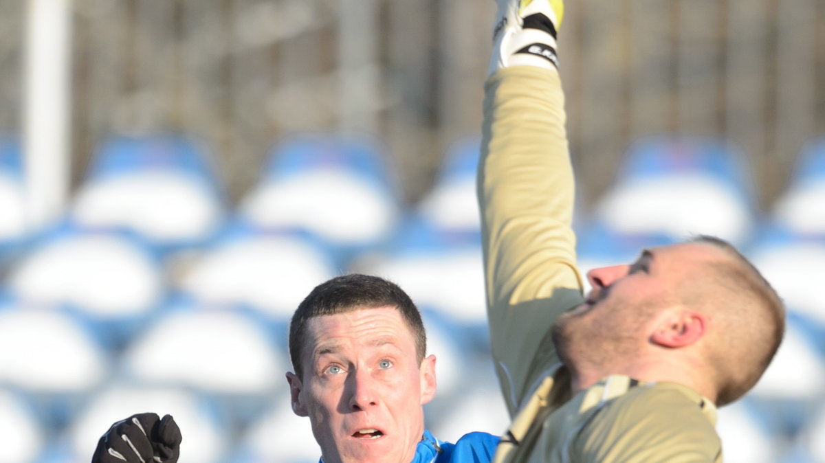 Bartosz Ślusarski (L) i  Grzegorz Kasprzik (P)