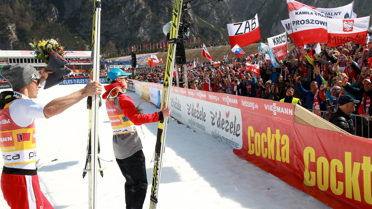 Piotr Żyła i Kamil Stoch