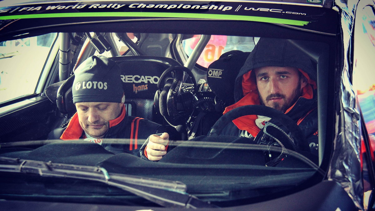 Po raz trzeci Robert Kubica i Maciej Szczepaniak przystępują do Rajdu Monte Carlo w Fordzie Fiesta RS WRC, fot. Cezary Gutowski