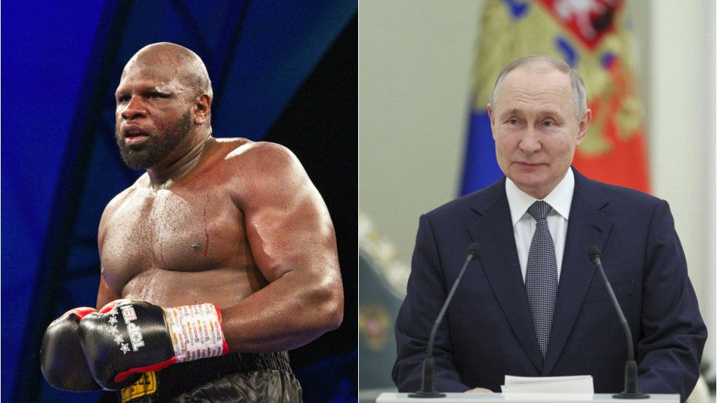 Amerykański bokser - Kevin Johnson wychwalał Władimira Putina