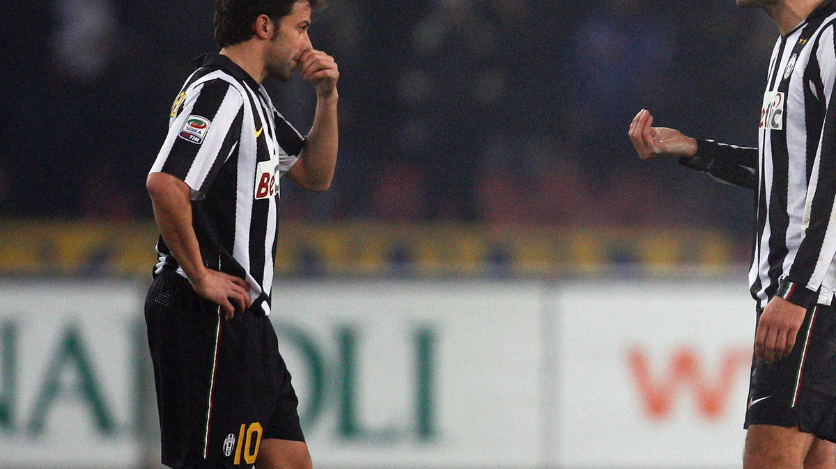 Alessandro Del Piero (L) i Luca Toni