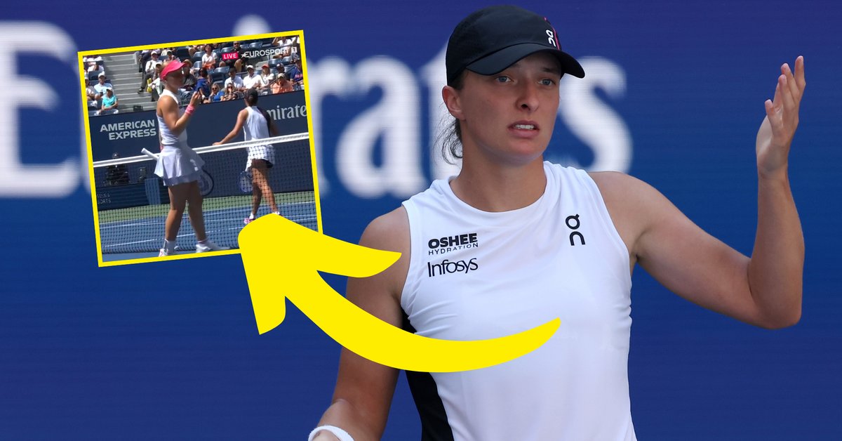 Iga Świątek była wściekła. I nagle te krzyki ze sztabu. Cały świat to usłyszał