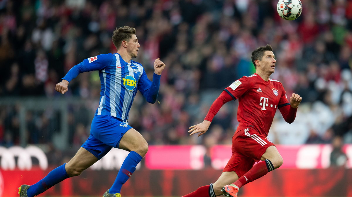 Niklas Stark i Robert Lewandowski