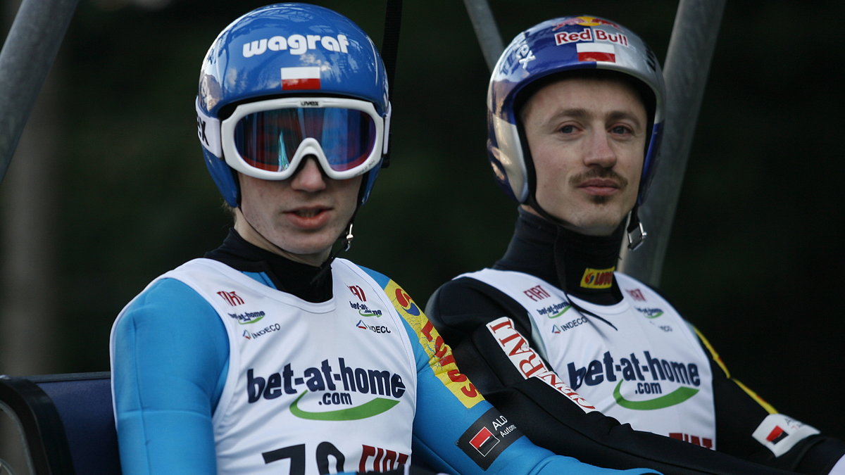 Kamil Stoch i Adam Małysz