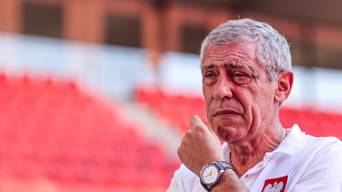 Fernando Santos prosi o wsparcie w meczu z Albanią