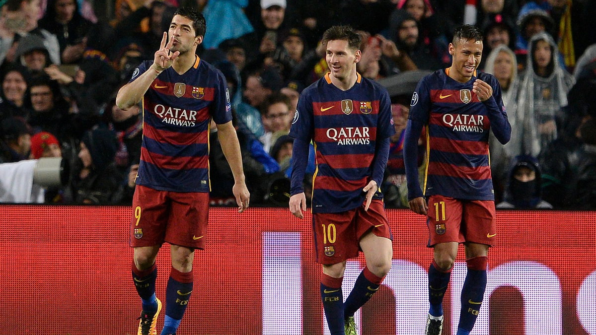 Lionel Messi, Luis Suarez i Neymar