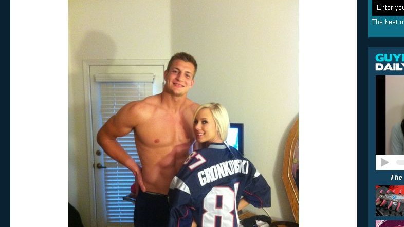 BiBi Jones i Rob Gronkowski