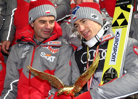 Kamil Stoch i Stefan Horngacher