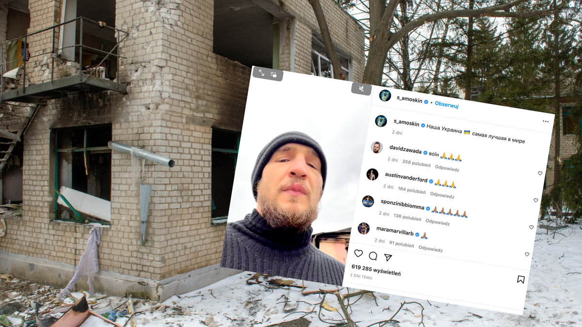 Jarosław Amosow zwraca się do Rosjan i wyjaśnia ich "operację specjalną" (screen: Instagram/@s_amoskin)