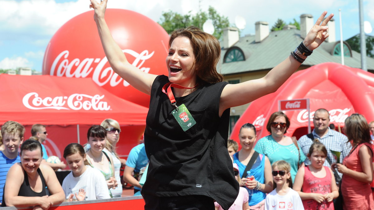 Anna Dereszowska - ambasadorka Coca-Cola Cup