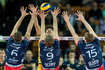 SIATKÓWKA PUCHAR POLSKI FINAŁ ZAKSA - SKRA (Dawid Konarski, Łukasz Wiśniewski, Sam Deroo, Nicolas Uriarte)