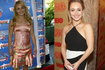 Hayden Panettiere w 2004 i 2014 roku