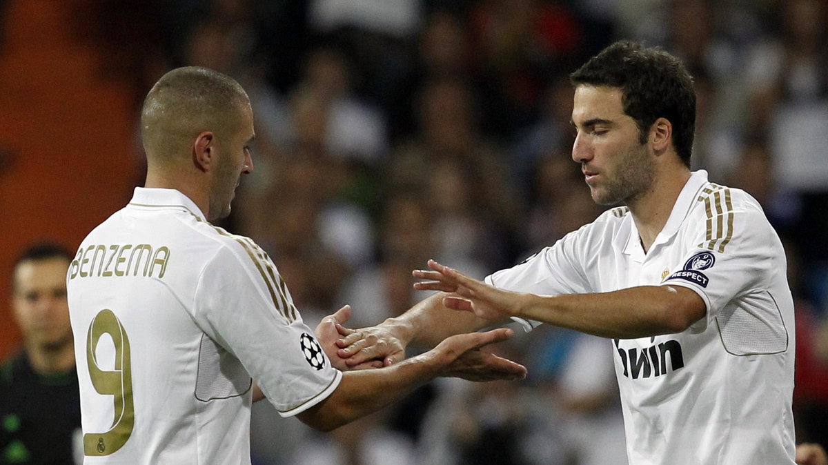 Karim Benzema i Gonzalo Higuain