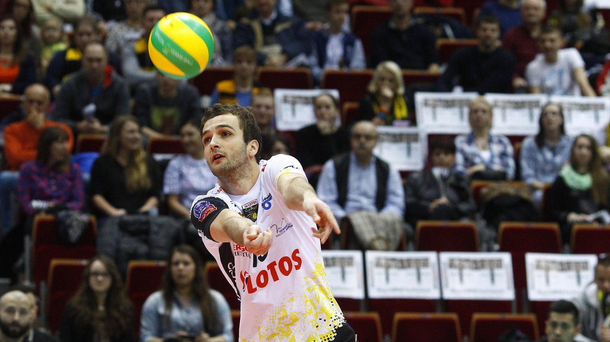 Liga Mistrzow CEV. Lotos Trefl Gdansk vs ACH Volley Lublana. 17.12.2015