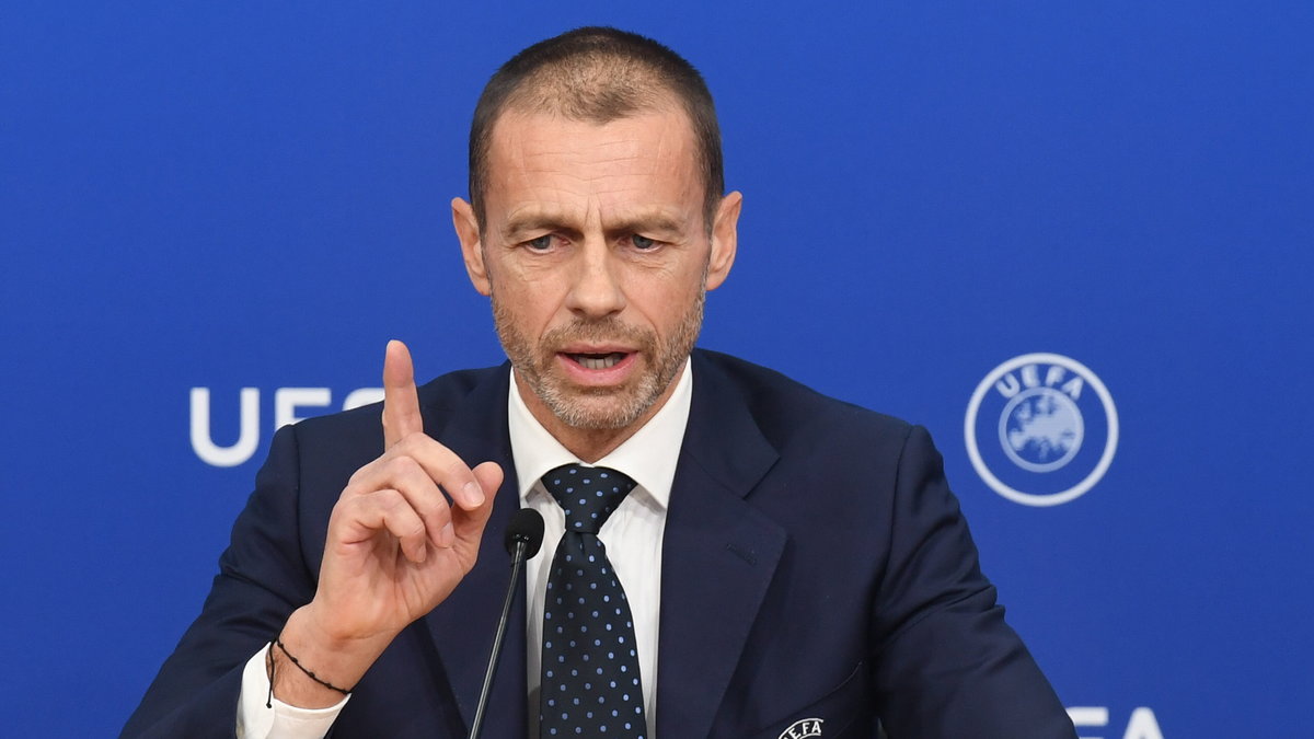 Prezydent UEFA Aleksander Ceferin