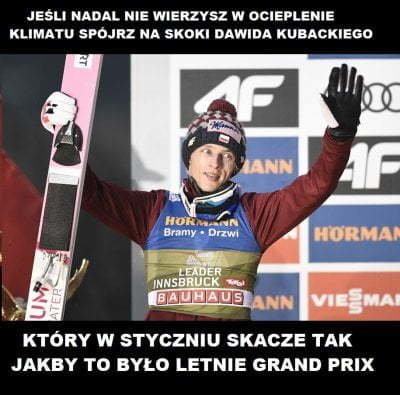 Dawid Kubacki wygrał Turniej Czterech Skoczni - memy