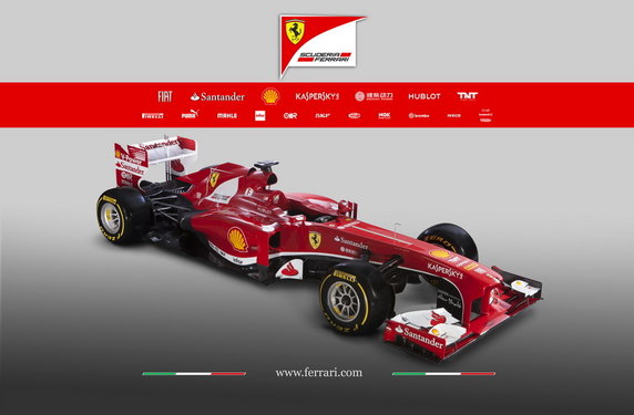 Nowy bolid Ferrari