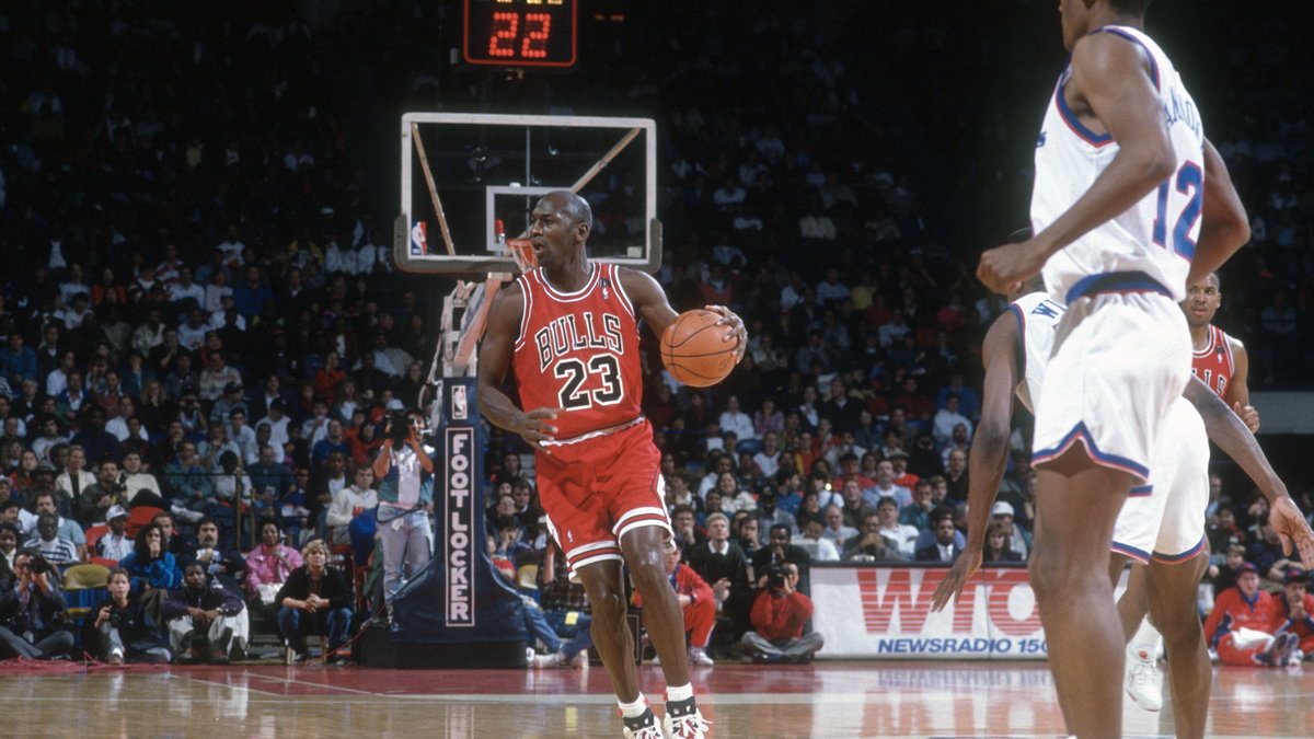 Michael Jordan w 1992 roku