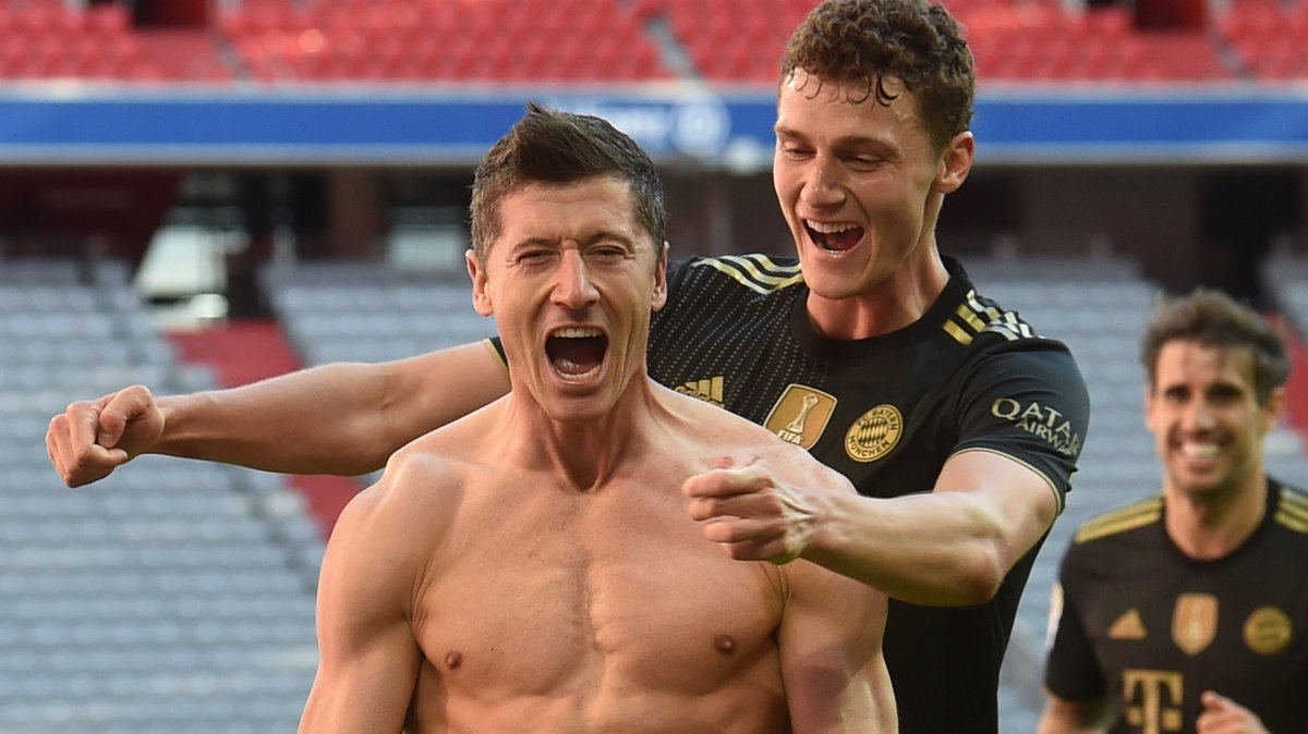 Robert Lewandowski i Benjamin Pavard